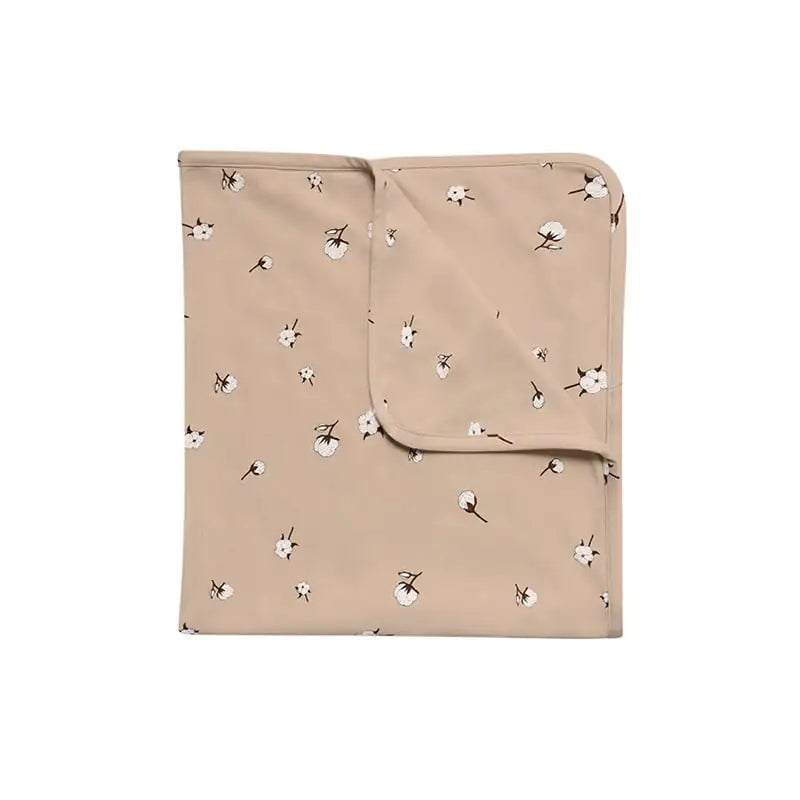 Two-Layer Cotton Summer Blanket for Newborn Strollers