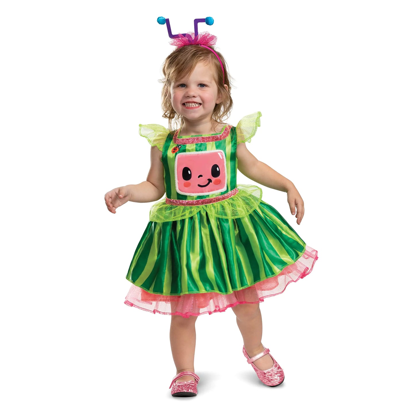 Disguise Cocomelon Toddler Dress Official Cocomelon Costume Tutu Outfit for Kids Toddler Size (2T)